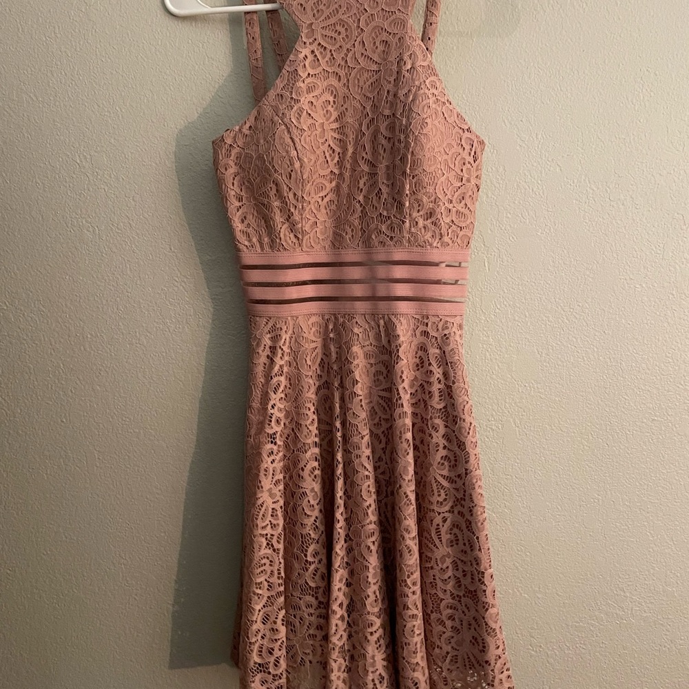 City Studio Mauve Dress